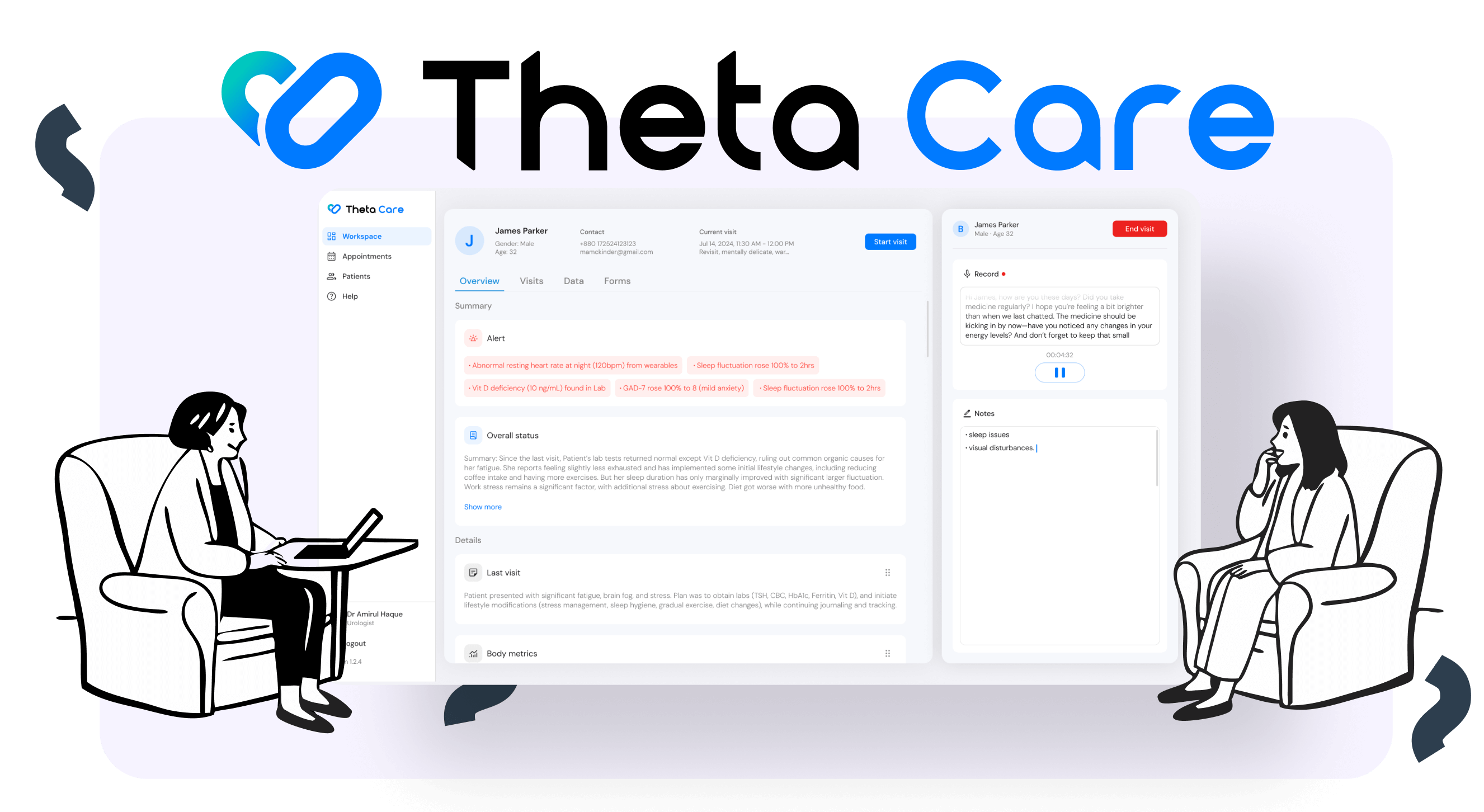 ThetaCare AI Interface